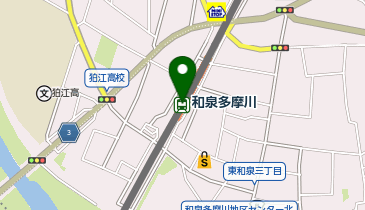 ODAKYU MARCHE IZUMI-TAMAGAWA(小田急マルシェ和泉多摩川)の地図画像
