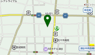 古伝餡 濱岡屋の地図画像