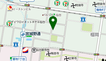 Hair Studio DEN(ヘア スタジオ デン)の地図画像