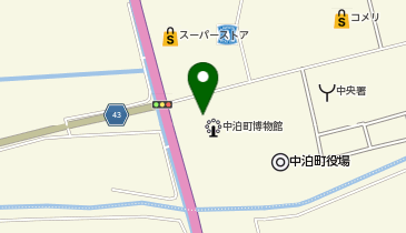 中泊リージョナルパワー株式会社の地図画像