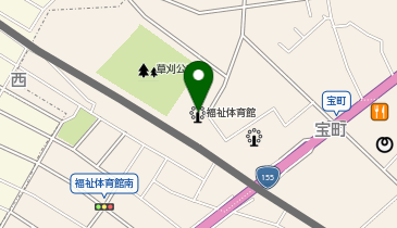 知立市福祉体育館(スギ薬局知立福祉アリーナ)の地図画像