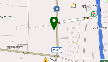 キコーナ 南津守店の地図画像