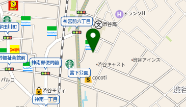 VIEW TOKYO(ビュー トウキョウ)の地図画像