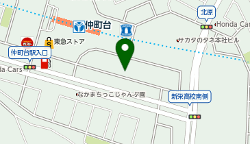 フューネラルリビング 横浜の地図画像
