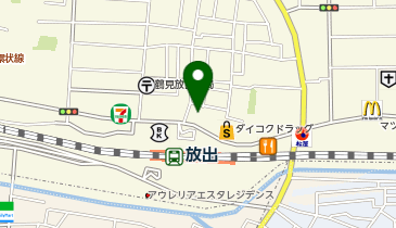 しちじょう消化器内科・内視鏡クリニックの地図画像