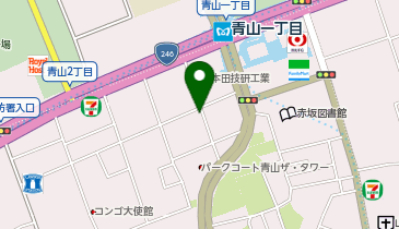 ルピシア ティースクールの地図画像