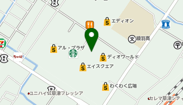 アエナ エイスクエア店の地図画像
