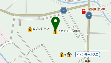 【12/4オープン】アエナ イオンモール福岡店の地図画像