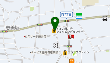 アエナ イオン藤井寺店の地図画像