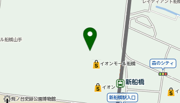 アエナ イオンモール船橋店の地図画像