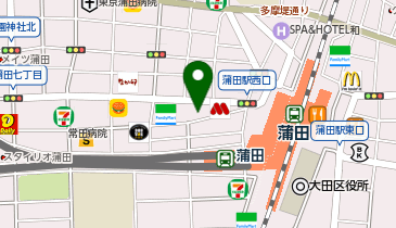 アエナ 蒲田サンライズ商店街店の地図画像