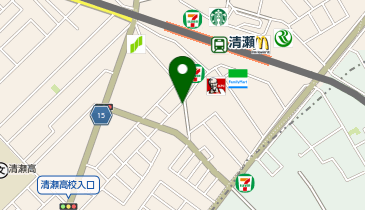 こやし屋 清瀬駅南口店の地図画像
