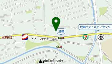 どん亭 町田成瀬店の地図画像