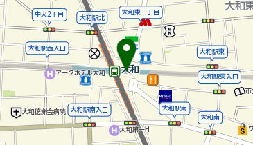 PROSS(大和駅ビルプロス)の地図画像