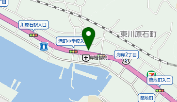 みなとまち犬猫病院 呉本院の地図画像