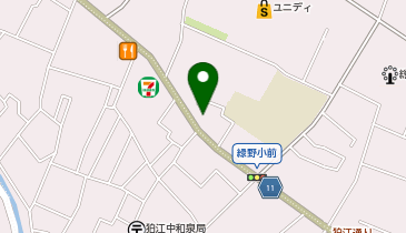 就労継続支援B型事業所こまえのもりの地図画像