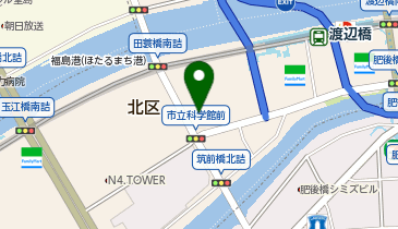 関西電力株式会社 本店の地図画像