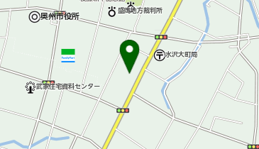 菓子処後藤屋 大町本店の地図画像