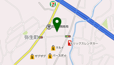 ごはん屋いけだの地図画像