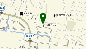 岐阜市北保健センターの地図画像