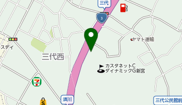 横浜家系ラーメン春吉家 新宮店の地図画像
