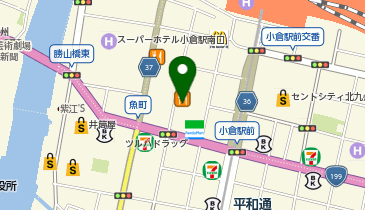 たこちゃん 小倉店の地図画像