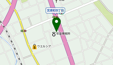 大宮年金事務所の地図画像