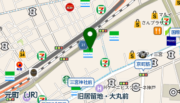 インド・ネパールレストランSIYANSA(シヤンサ) 三宮店の地図画像