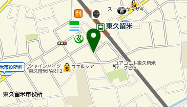 月曜弁当 東久留米店の地図画像