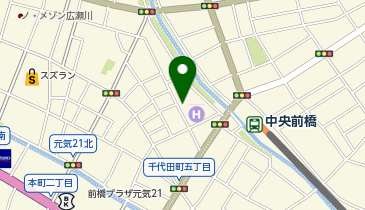 もつ焼き ぶちや。の地図画像