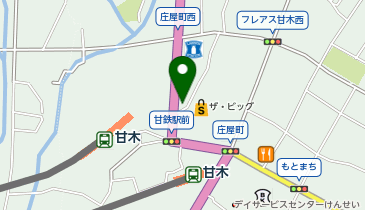 コインランドリー ウェルカム 甘木駅前店の地図画像