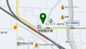 SANWA CITY西大寺(サンワシティ西大寺)の地図画像