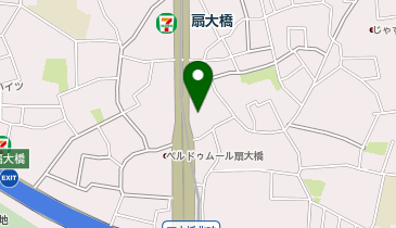 クリーンベース三共の地図画像