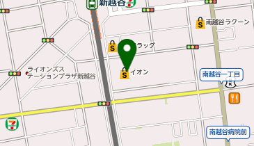 新開高等学院の地図画像