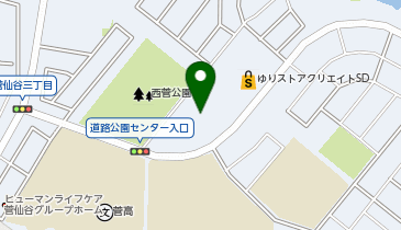 FANTASY TRIBE 生田校の地図画像