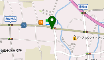 【1/8オープン】WARABIYA(ワラビヤ) 富士宮店の地図画像