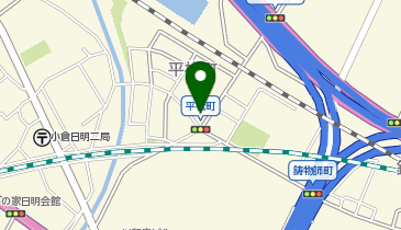 小倉名物 肉うどん いっさの地図画像