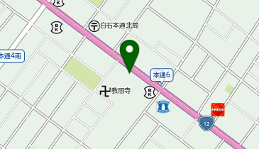 買取大吉 白石本通店の地図画像
