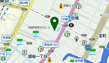 福岡銀行 東京支店の地図画像