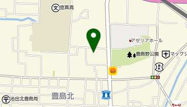 河野裕衣バレエスタジオ 池田教室の地図画像