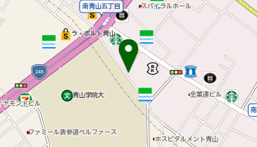 mate-mono(マテモノ) ショールーム 東京・南青山の地図画像