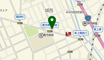 メガネのふじの地図画像