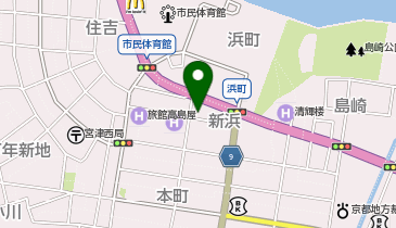 回転寿司 金ぱ銀ぱの地図画像