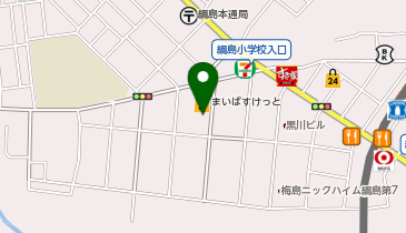 サレーヌ綱島の地図画像