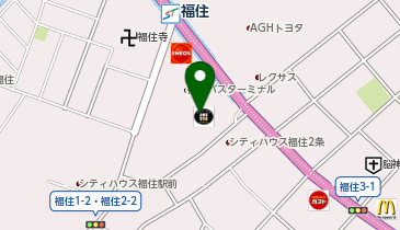 【12/20オープン】Bee-Q(ビー キュー) シーナシーナ福住店の地図画像