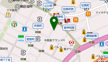 【1/14オープン】BLEACHi(ブリーチ) 静岡店の地図画像