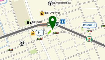 VIERRA御影(ビエラ御影)の地図画像