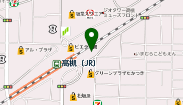 VIERRA高槻南(ビエラ高槻南)の地図画像