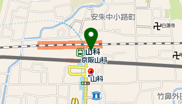 VIERRA山科(ビエラ山科)の地図画像