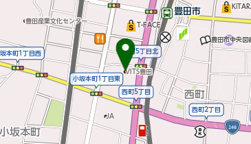 VITS TOYOTA TOWN(ヴィッツ豊田タウン)の地図画像